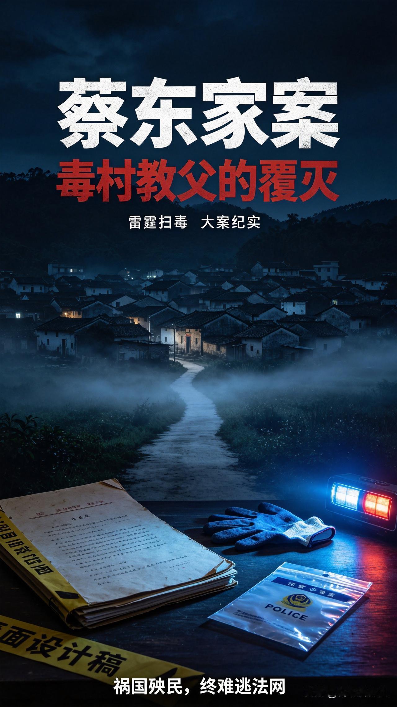 最荒唐黑老大蔡东家！村支书+人大代表，把整个村子变成全国第一毒村
 
见过嚣张的