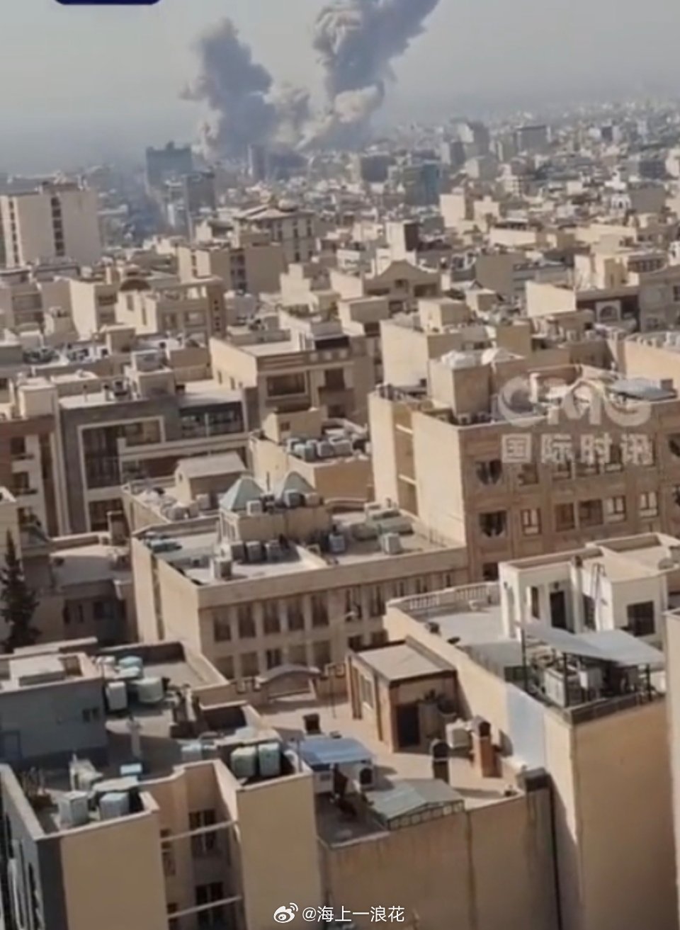 伊朗首都发生爆炸时间28日，以色列国防部长表示，以色列对伊朗发动了先发制人的打击