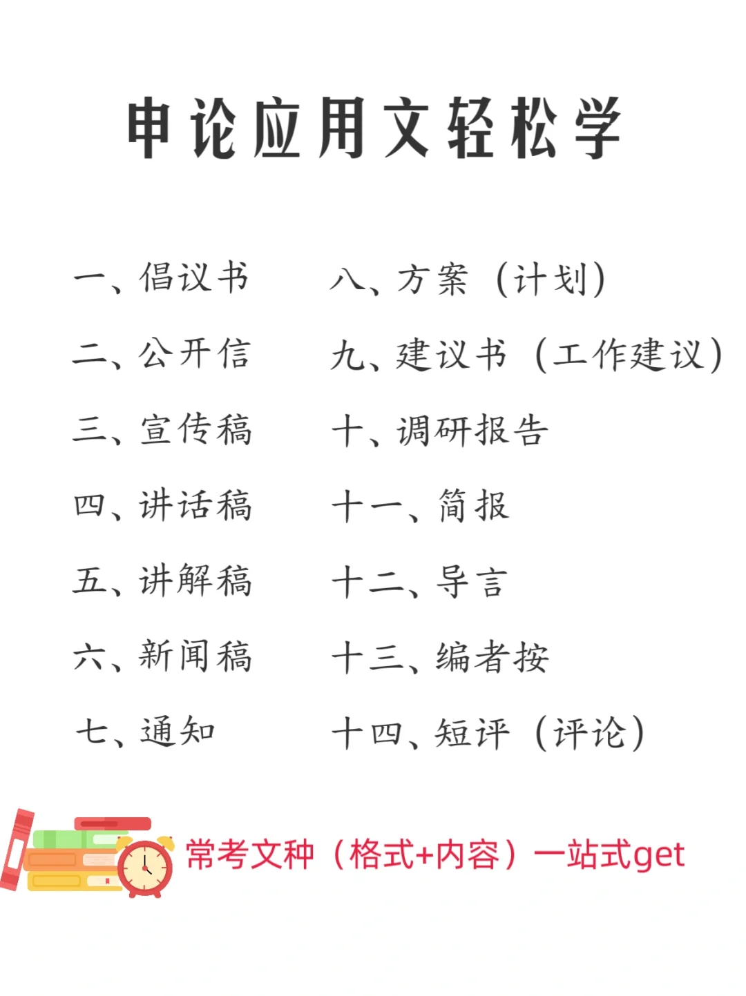 申论应用文轻松学2（公开信）