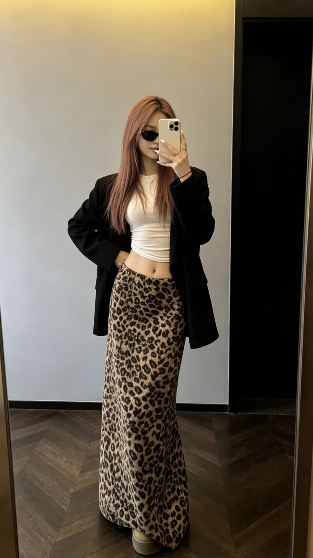 今天是豹纹女孩