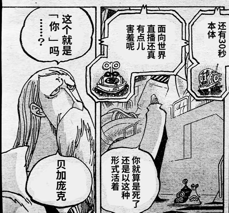 只要大脑在，贝加庞克就没死[打call][打call]#海贼王##海贼王1113