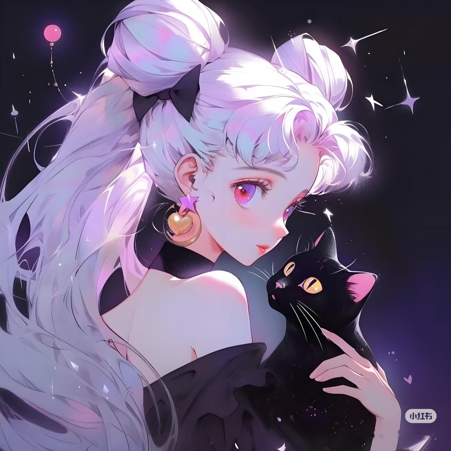 治愈系二次元卡通美少女战士头像壁纸分享 | 搞笑头像分享｜动漫壁纸分享｜动漫头像