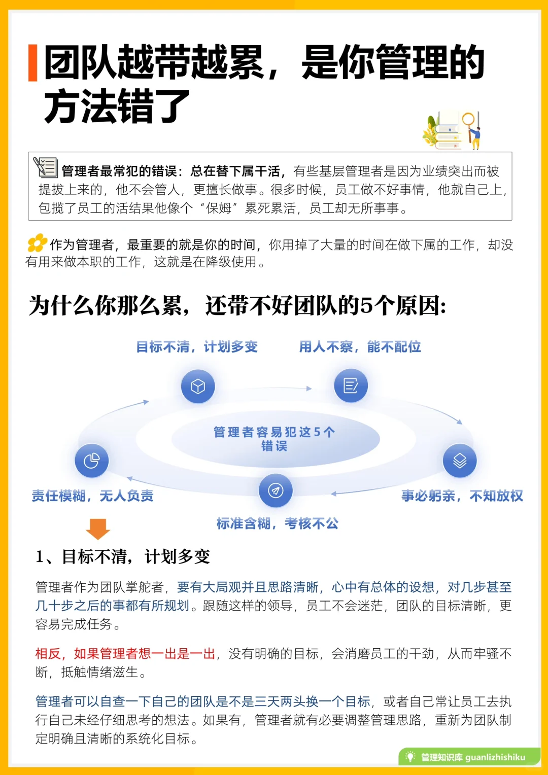 ✅团队越带越累，是你管理的方法错了