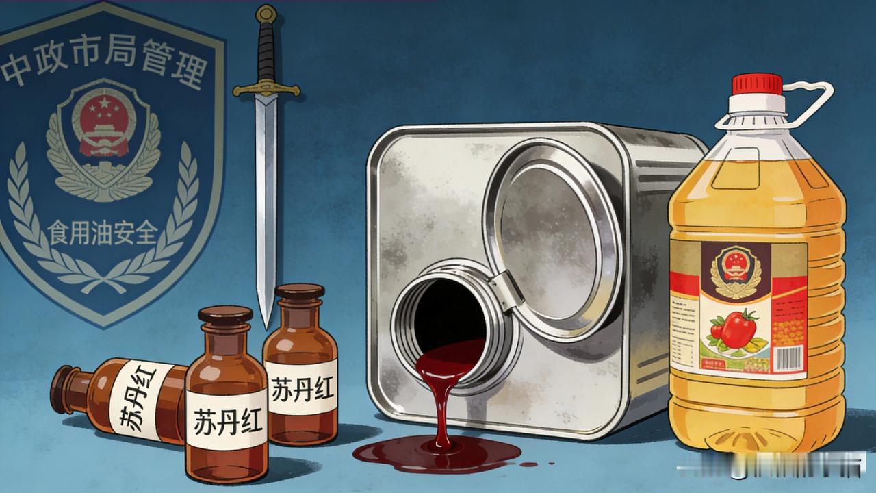 油里惊现“苏丹红”

一瓶芝麻油调色剂，检出“苏丹红”，这刺眼的字眼，是消费者难