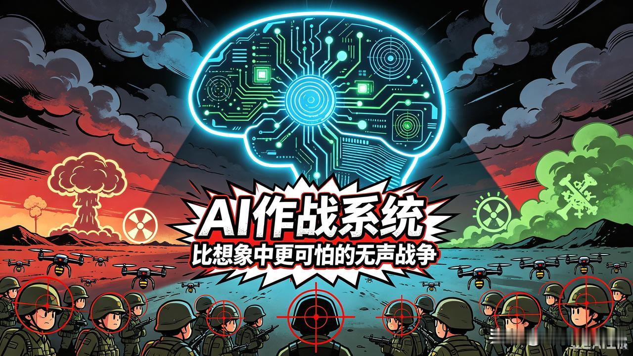 AI作战系统：凌驾核武与生化武器的全新战争维度💥
 
长久以来，普通人心里认定