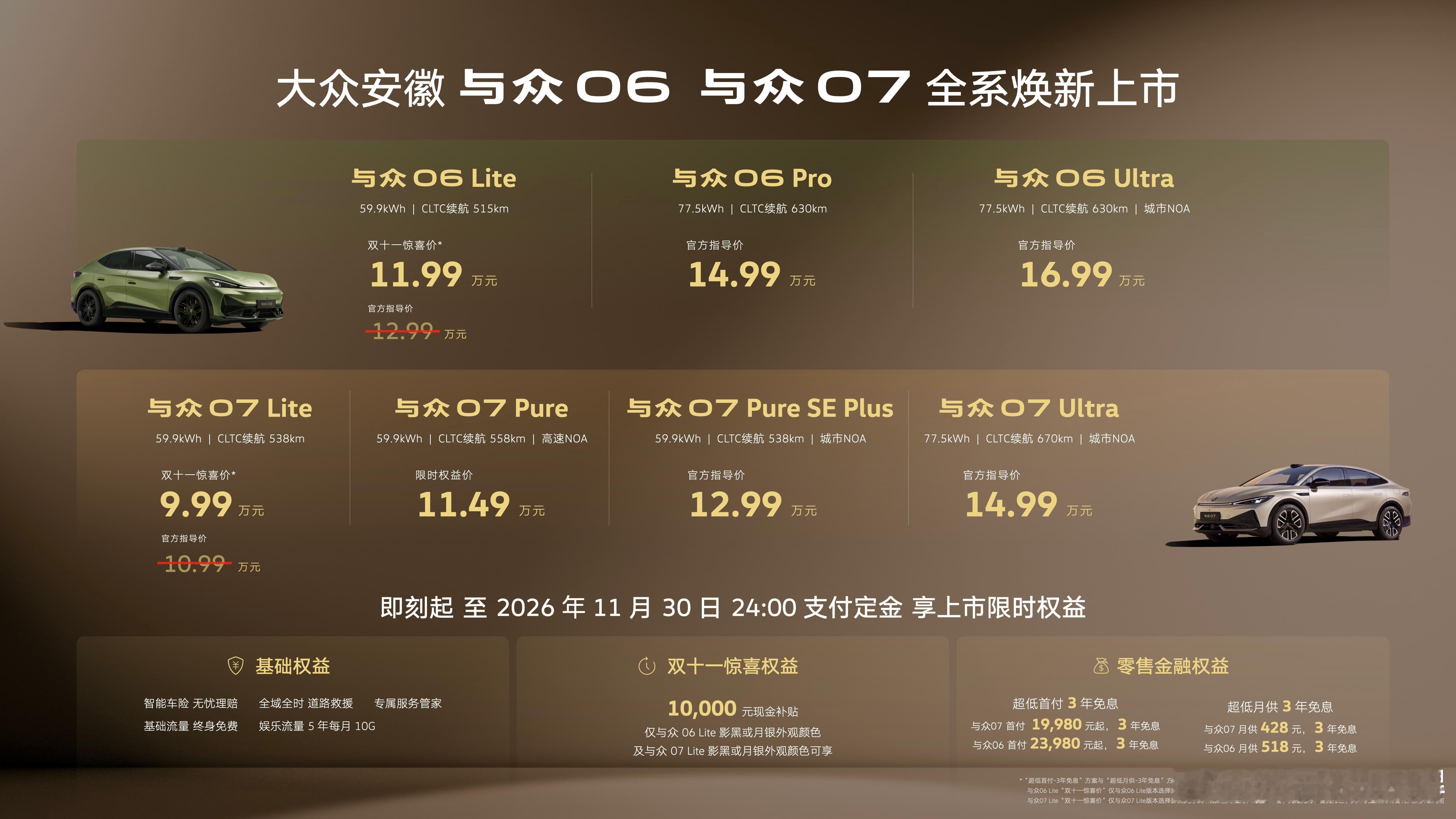 9.99万起，06与07重写购买逻辑9.99万能买到什么？一台配置过得去的燃油小