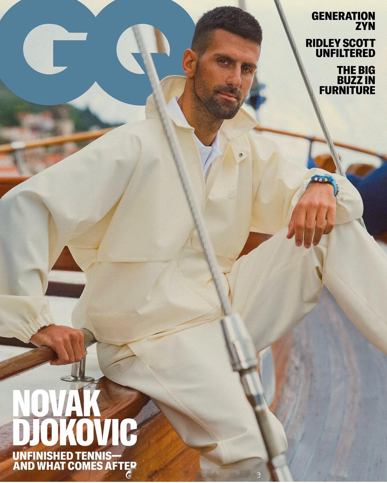 【德约科维奇登《GQ》二月刊封面】讲述澳网酒店被下毒德约科维奇2021年被关在墨