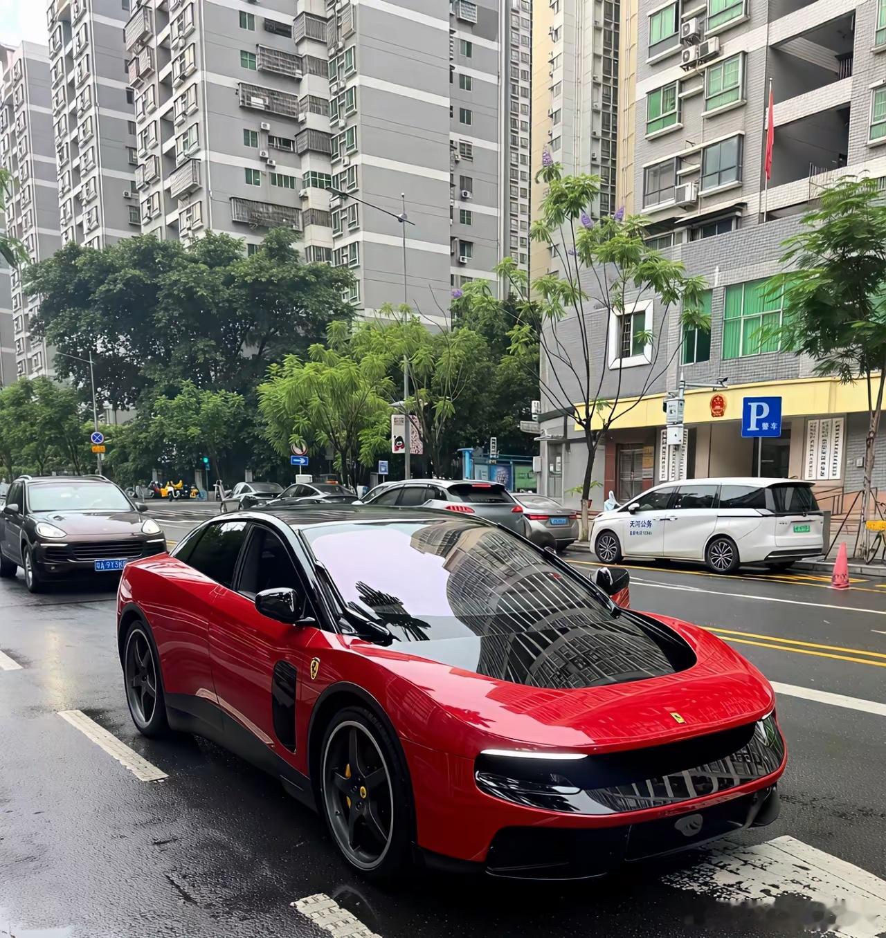 特地去线下看了实车，原图无滤镜直出，大家觉得效果怎样？