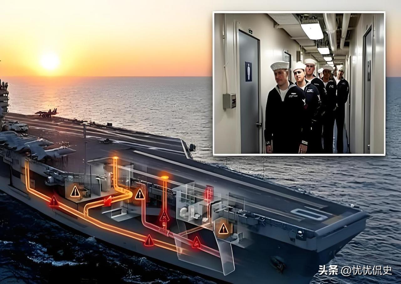 造价超130亿美元的福特号航母，顶着全球最先进核动力航母的头衔，却被一个最基础的