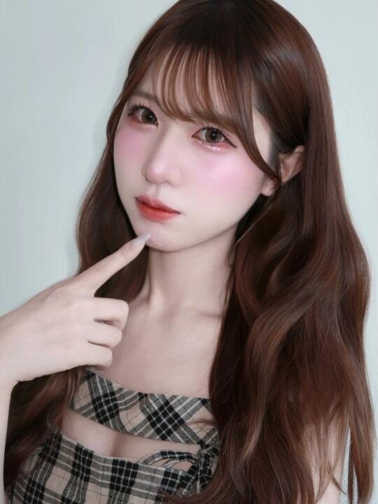 いちご🍓メイク小偶像感粉色系妆容