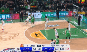 辽宁半场仅53-48领先，最主要原因4人“17中4”：
北京时间4月20日，辽宁