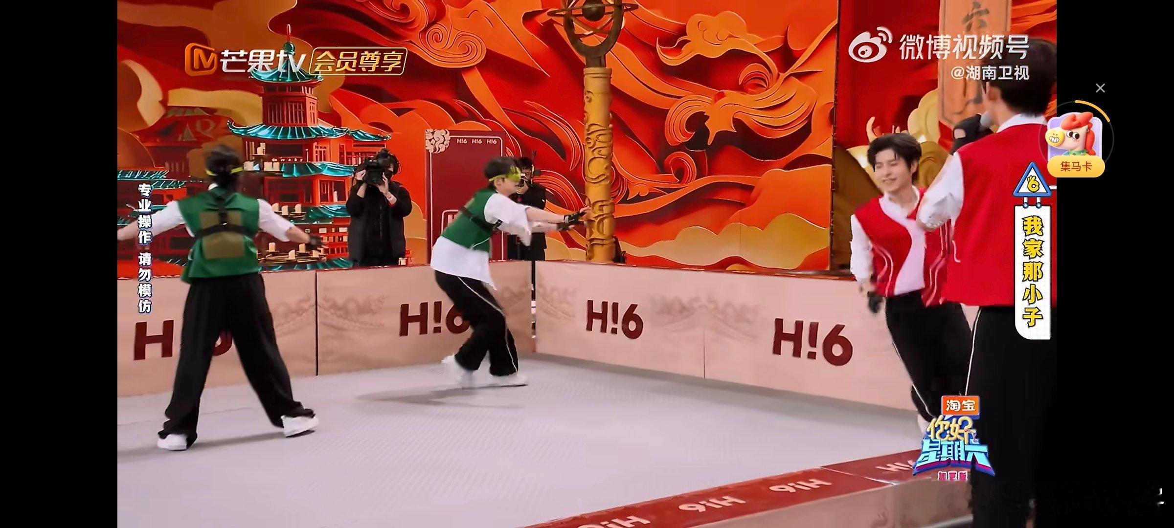 李雪琴赖伟明精准互相伤害你好星期六 操作很猛，结果很崩！赖伟明李雪琴互抓连环触电