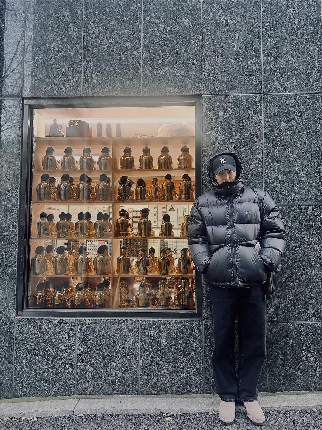 金南俊“独一无二“的书包挂件