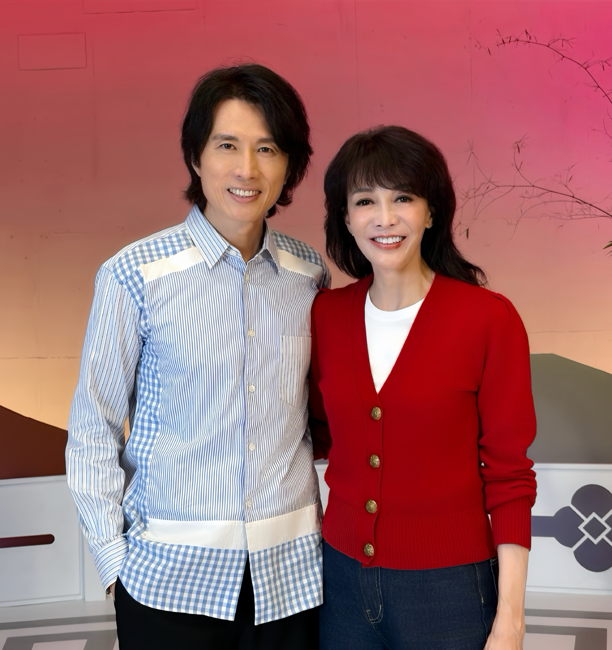 毛小慧和余乐天，25年后再合作。 ​​​