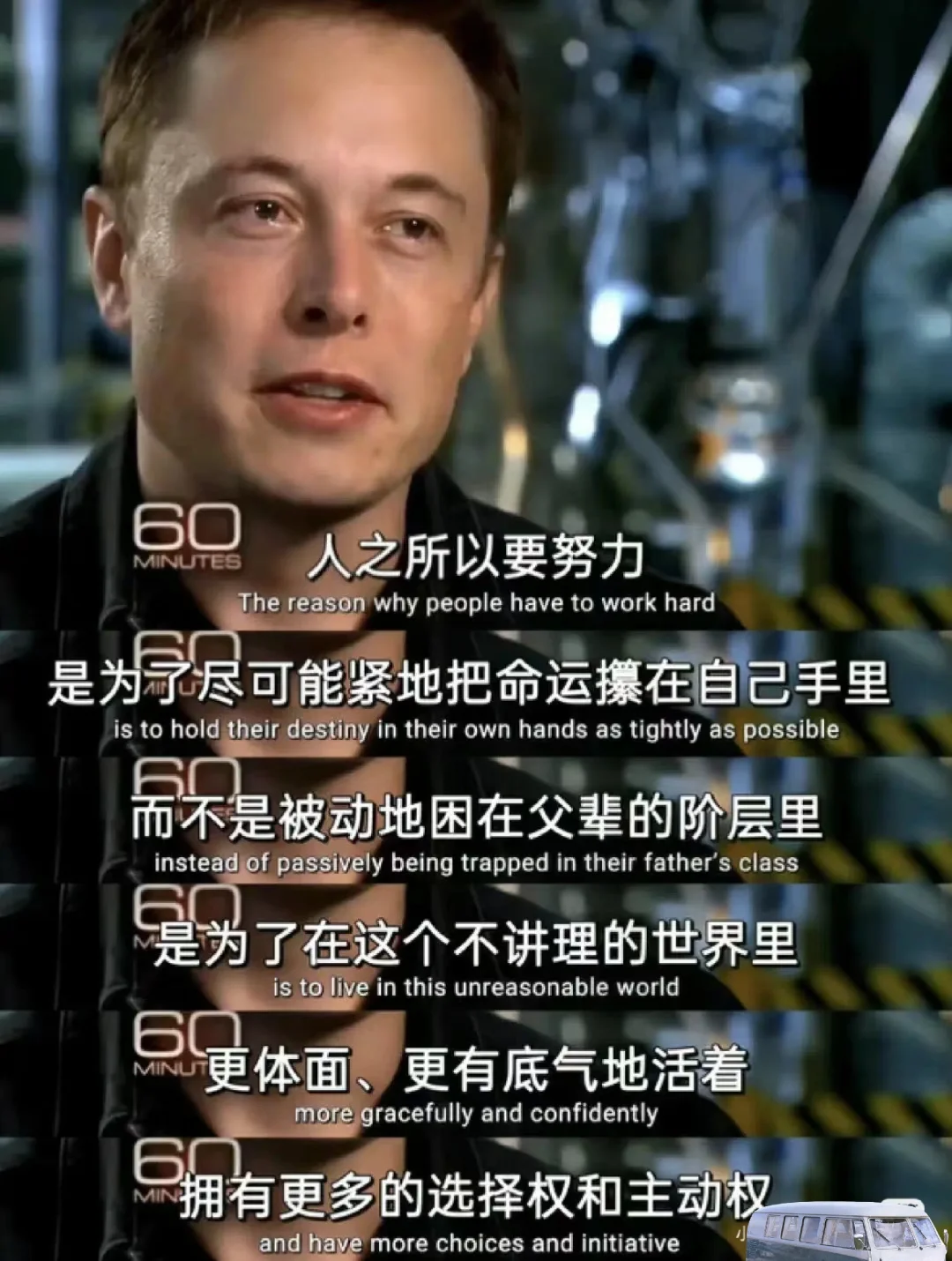 马斯克谈努力与坚持|点醒到我了耶😇🤗