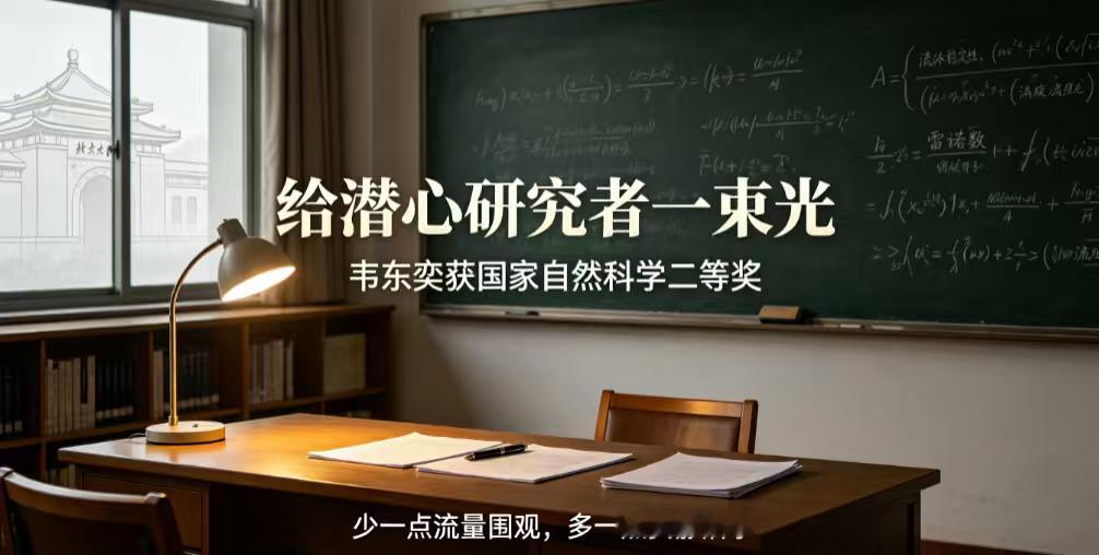 2025 年度国家科学技术奖揭晓！北大韦东奕携手团队攻克百年流体力学难题，拿下国