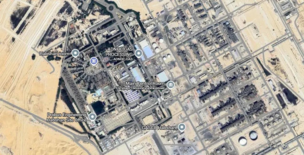 阿联酋哈布山天然气生产设施遭到伊朗无人机袭击而引发火灾，并且造成人员伤亡：一人死