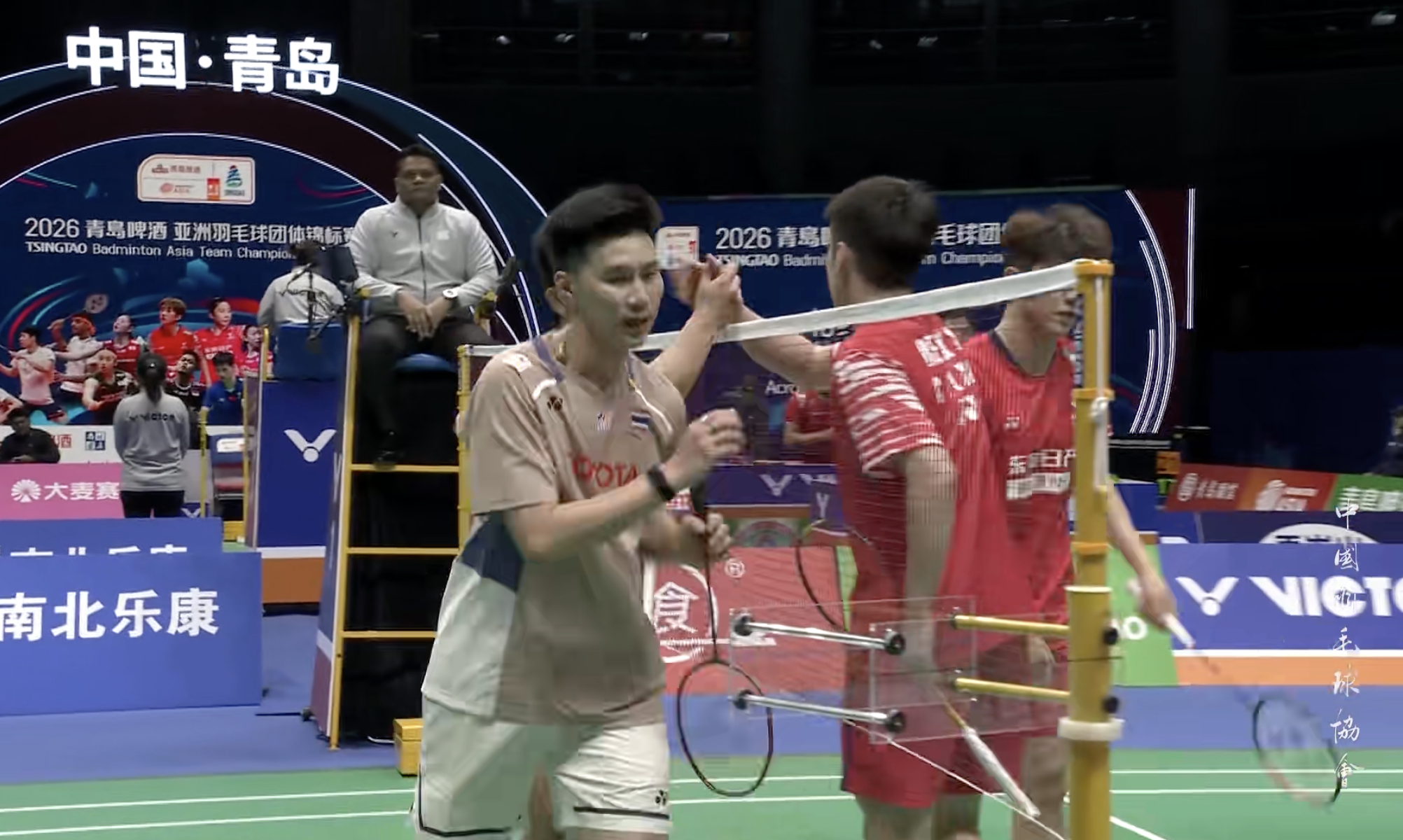 2026亚洲羽毛球团体锦标赛【男团A组：中国🇨🇳 2-2 🇹🇭泰国】1、