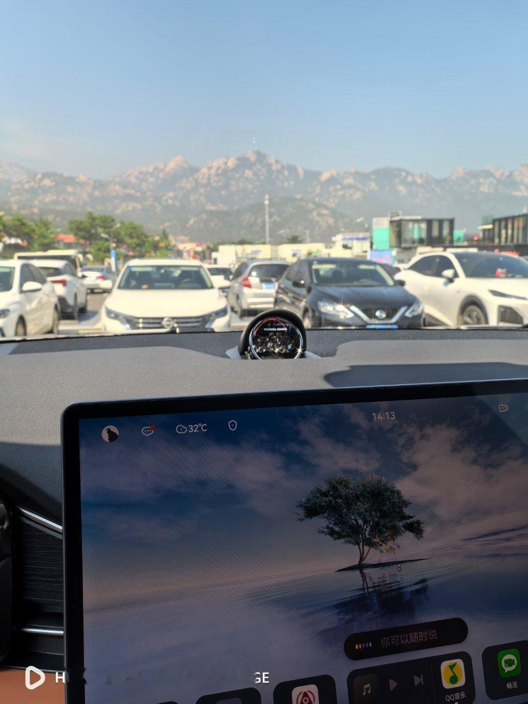 跑了几十公里来拍问界新M7 Ultra。  ​​​