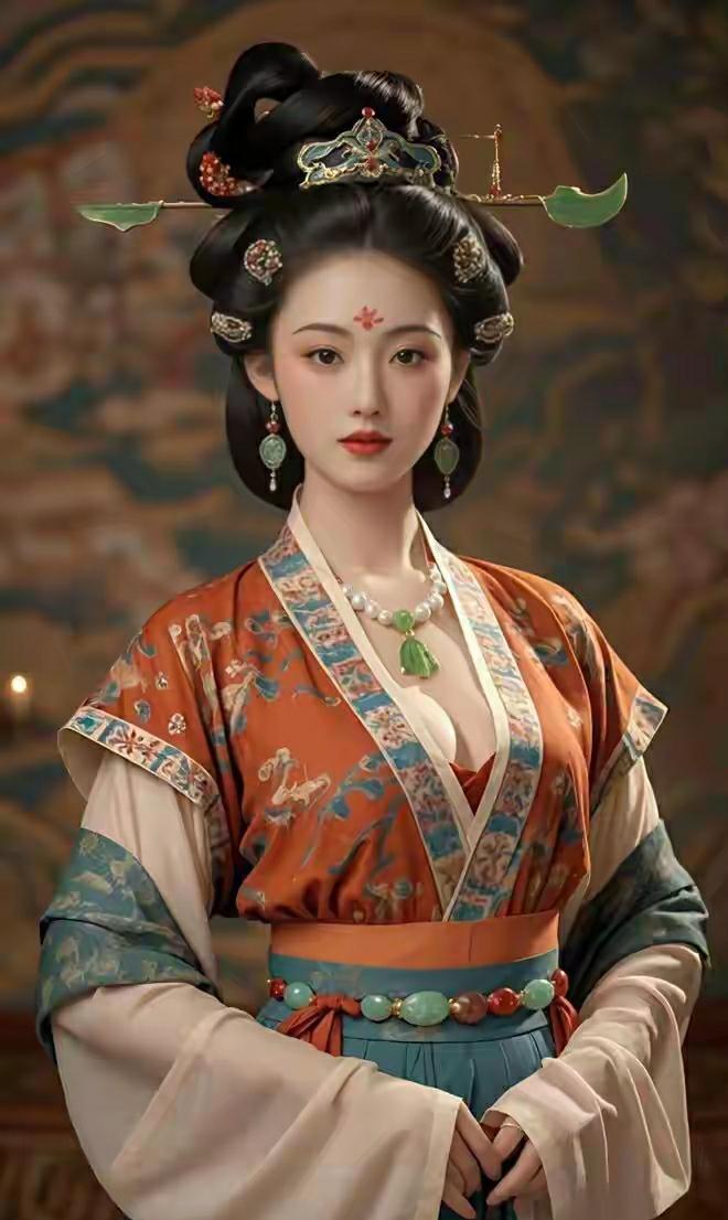 大家看看这是我国哪个朝代的服装？应该是北魏吧。