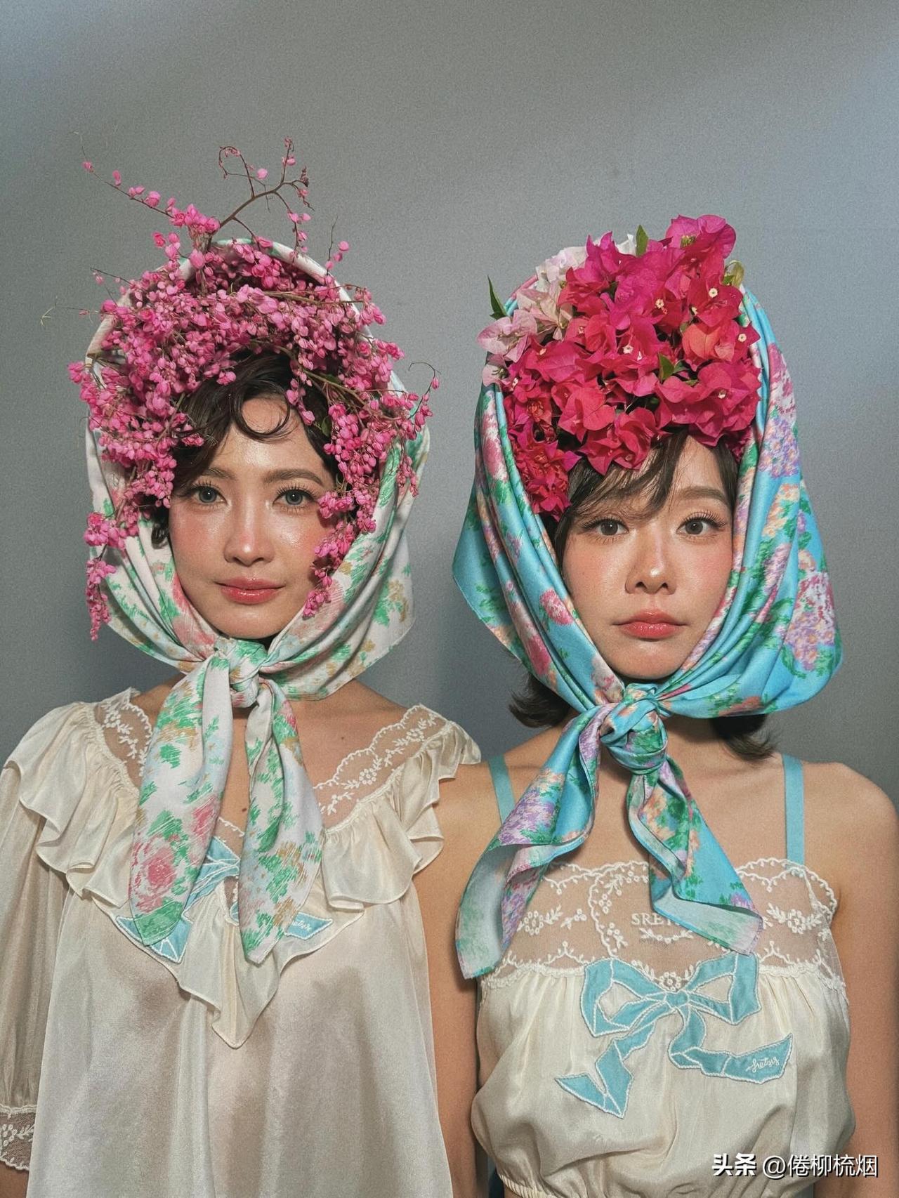 Taew、Toey的宋干节look。。