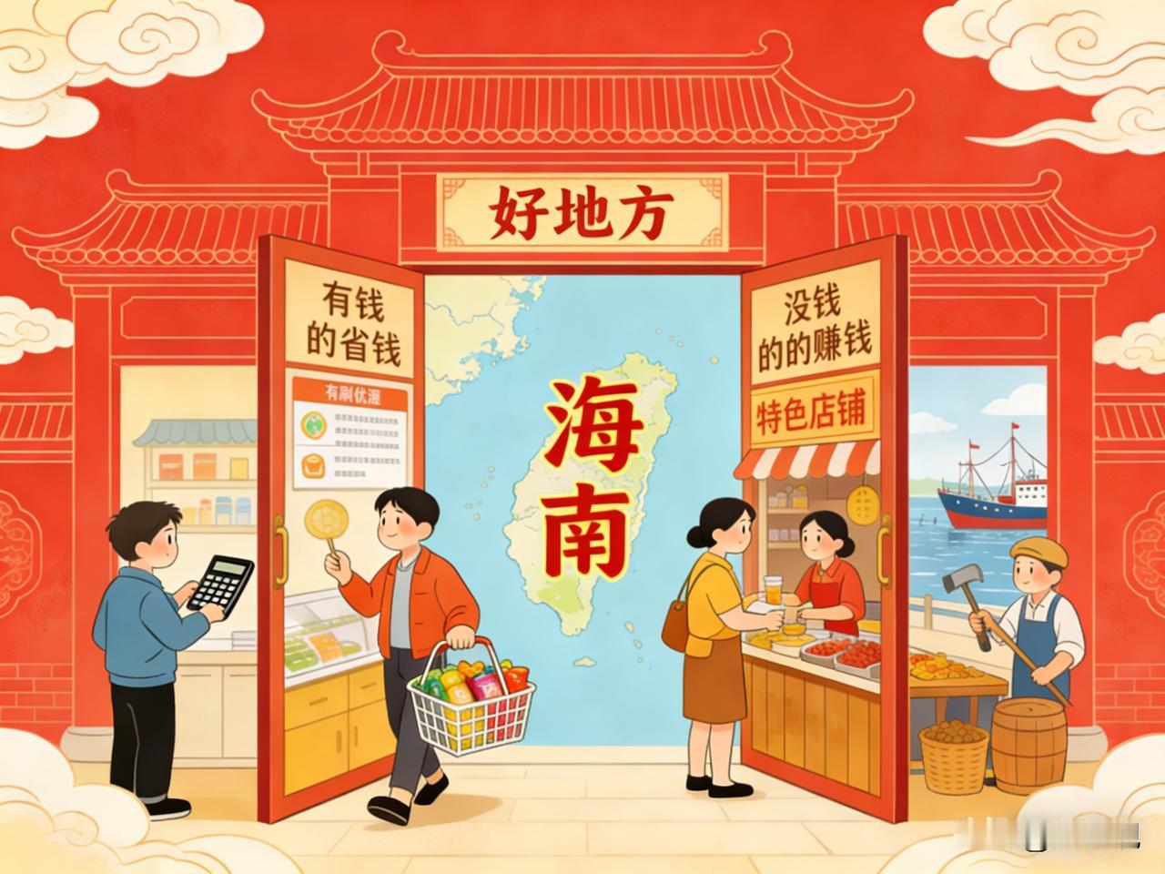 总结海南封关后，对普通人的十大好处！
一、免税购物（每年十万额度，可省一万元左右