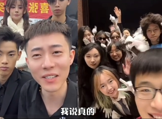 张诗尧劝学  张诗尧真的是一个好真诚的人呀，咱就是说他真的发自内心的佩服每一个读