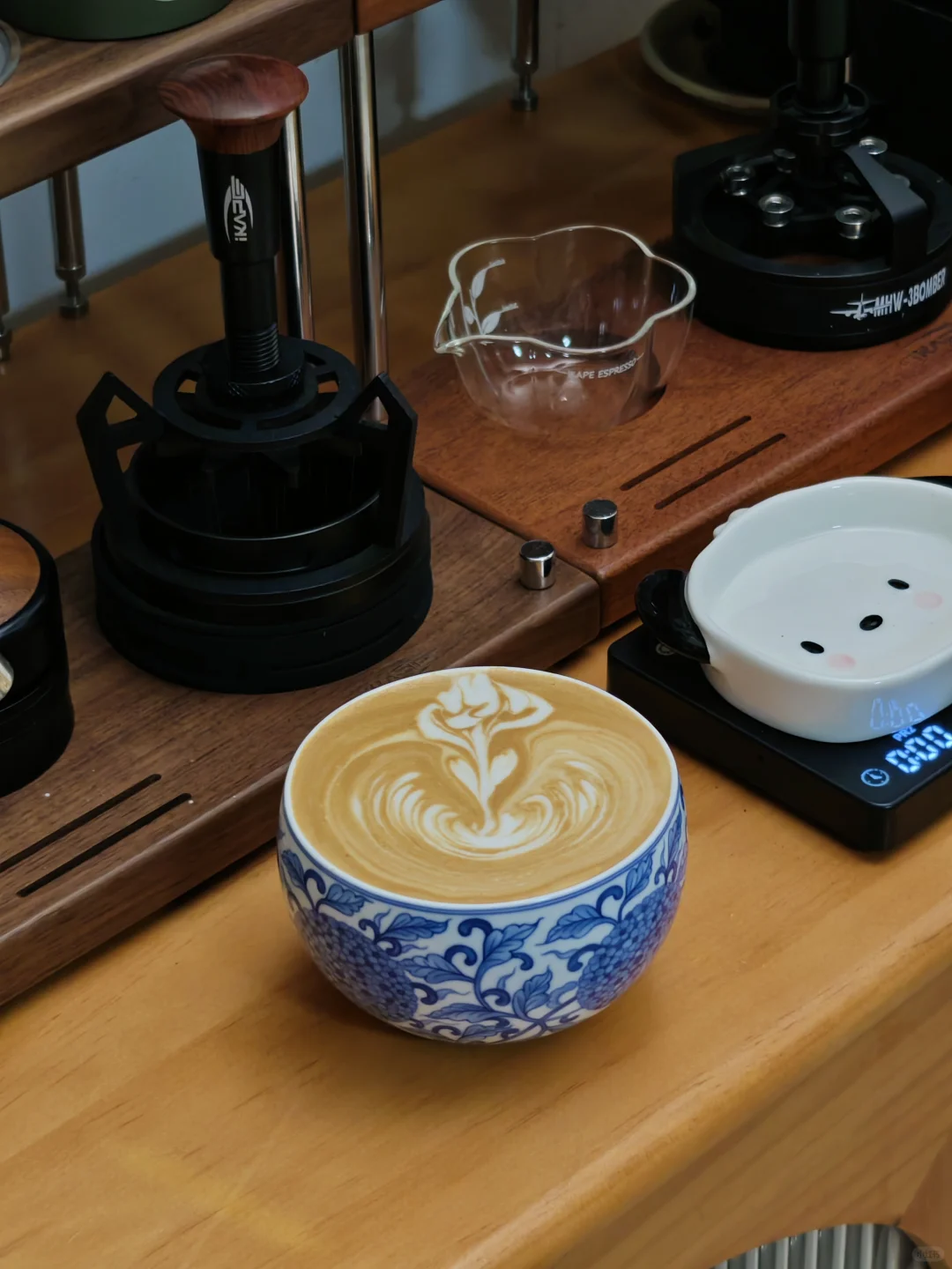 情人节｜有模有样的一杯拉花coffee☕️