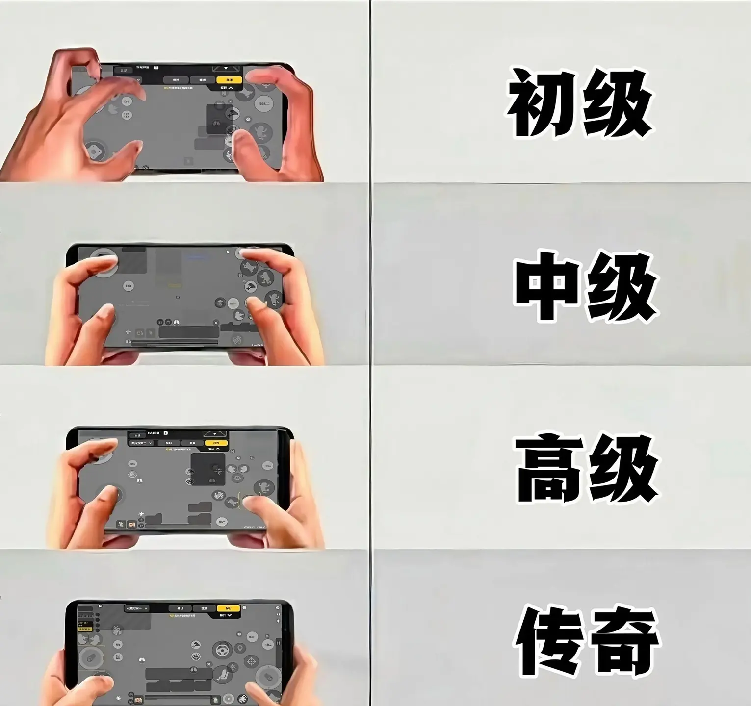 《你是几指玩家》