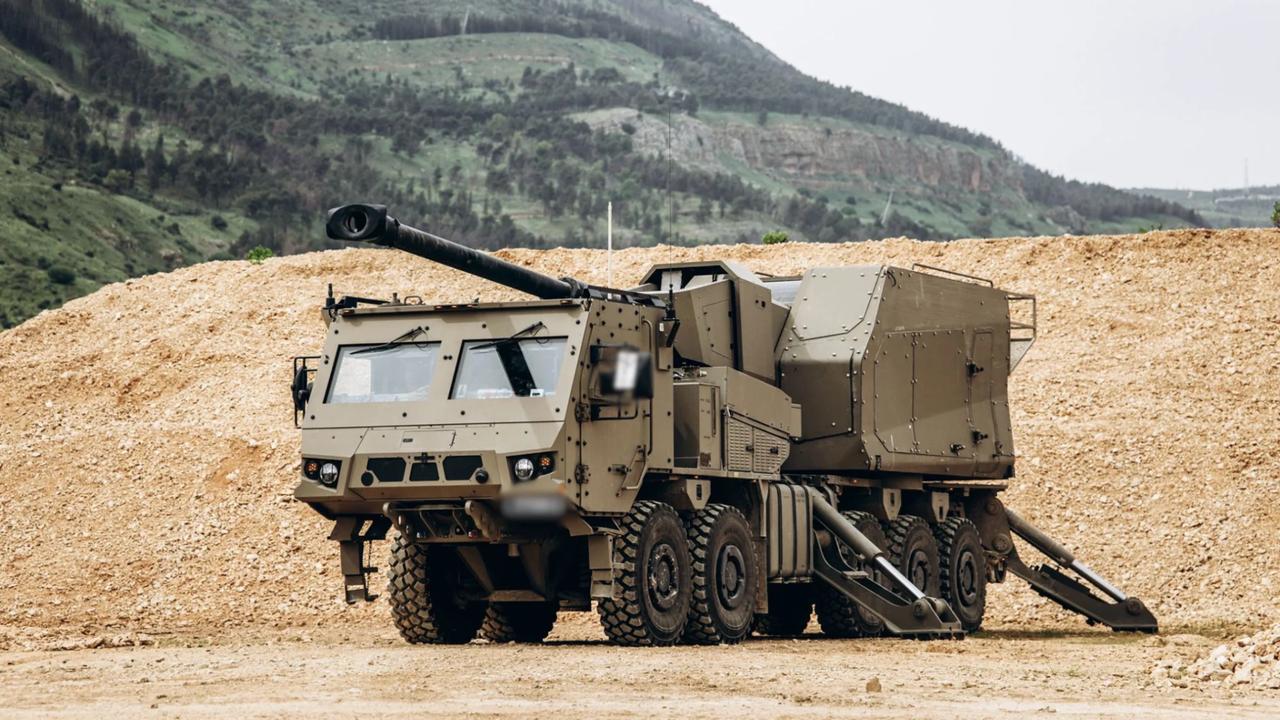 以色列国防军在黎巴嫩首次用于实战的国产西格玛轮式自行榴弹炮