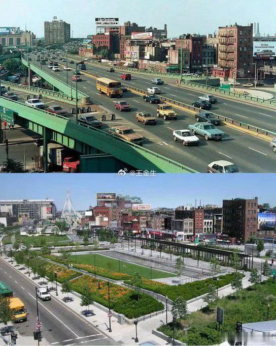 波士顿于 2003 年将高速公路改建至地下。 ​​​