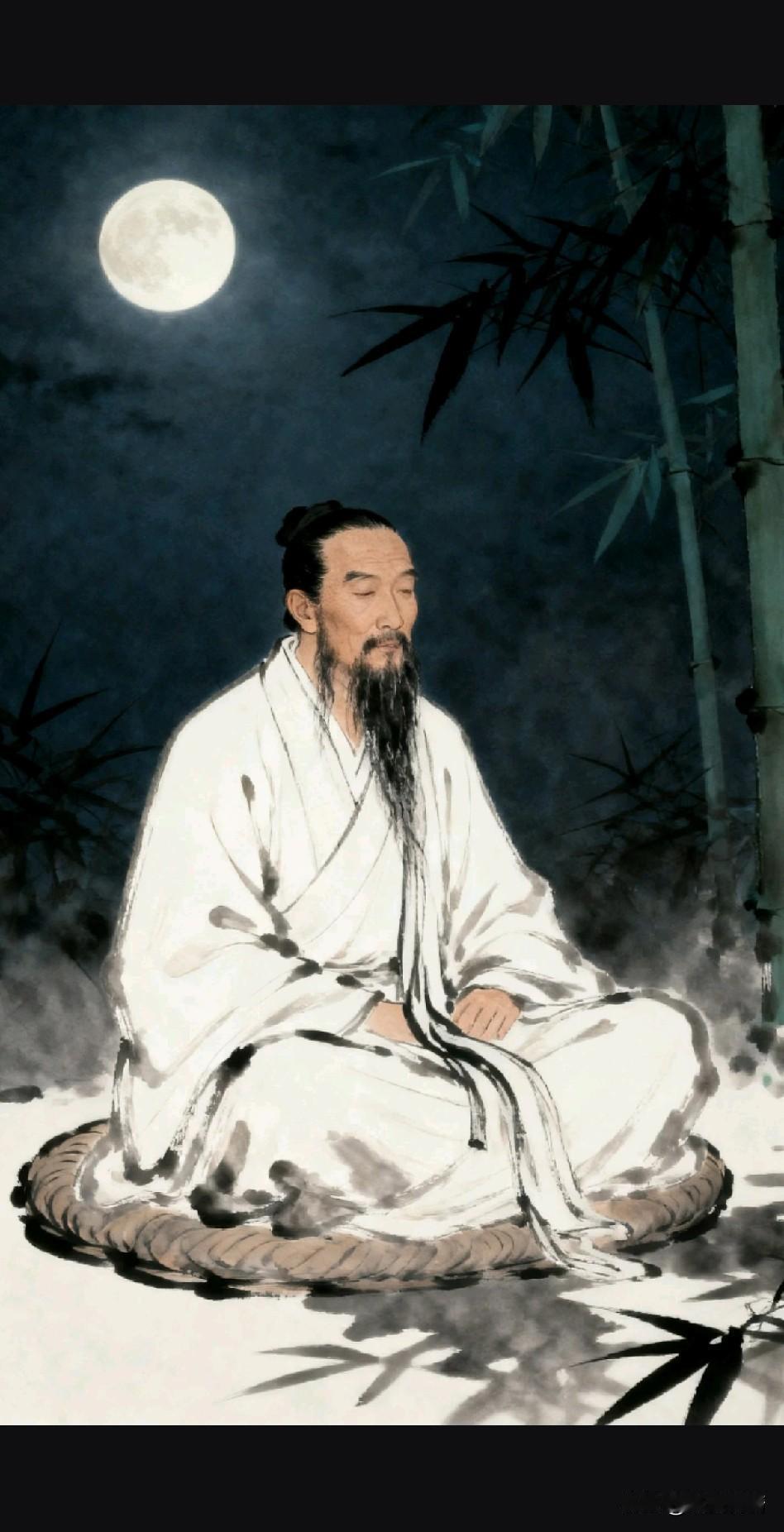 《悟道无言，止语成境》

三载言狂气未平，再学三载语无声。
又过三秋缄似铁，更经