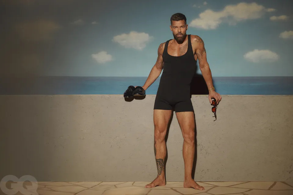 Ricky Martin 瑞奇·马丁为美版GQ 拍了一组新大片，马丁叔也算曾经在