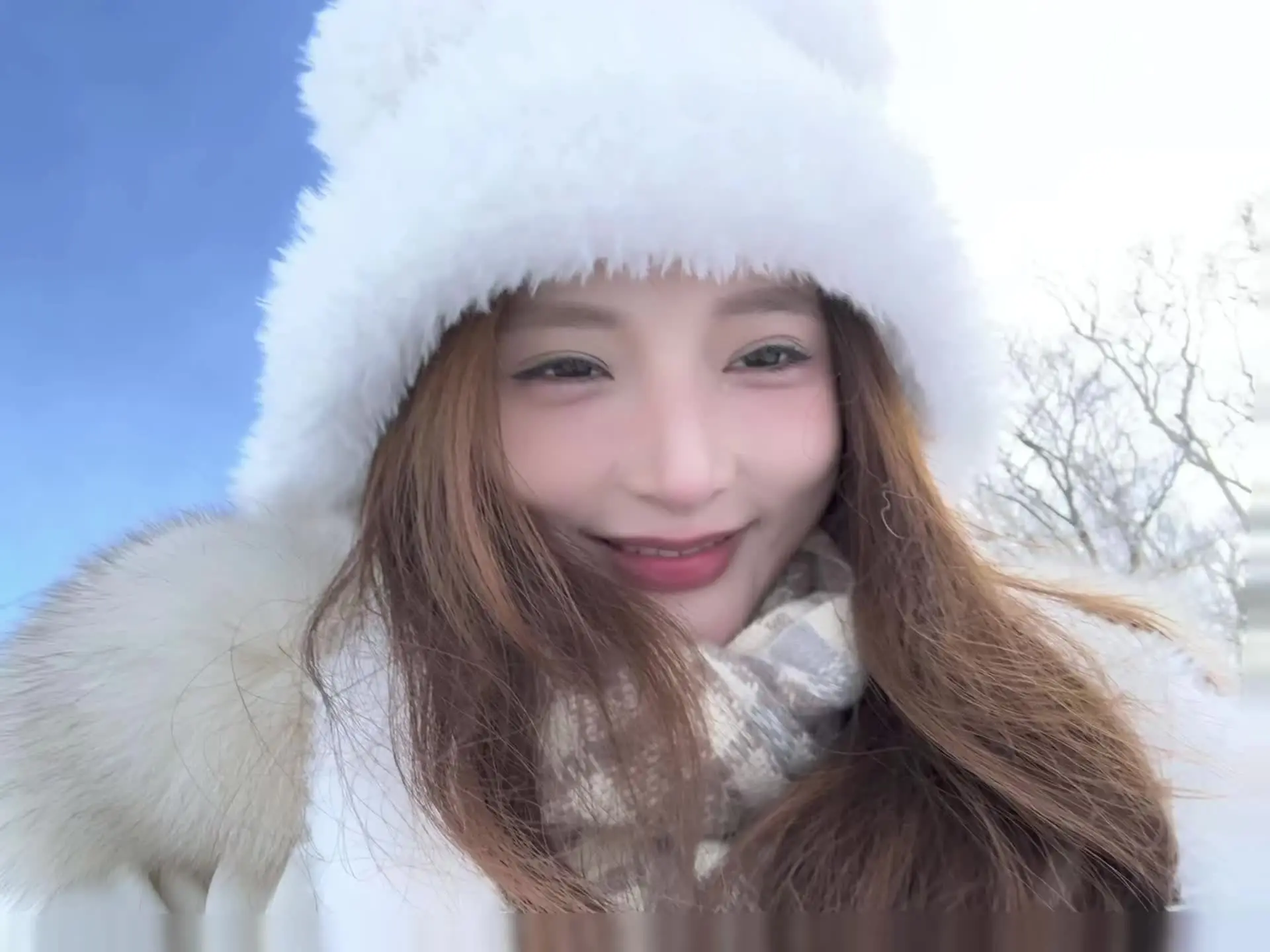 冬天该有的样子 雪 冬天 治愈系笑容