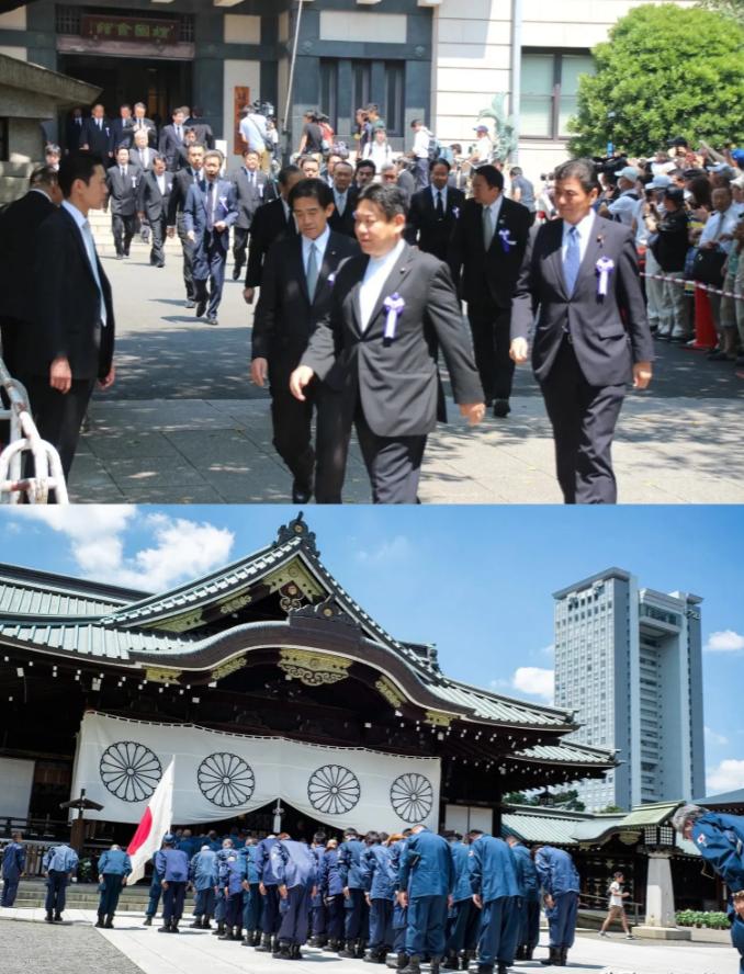 看看！事实证明了吧！
日本人的本性“永远”也不会改变！
8月15日，我们这边喊着