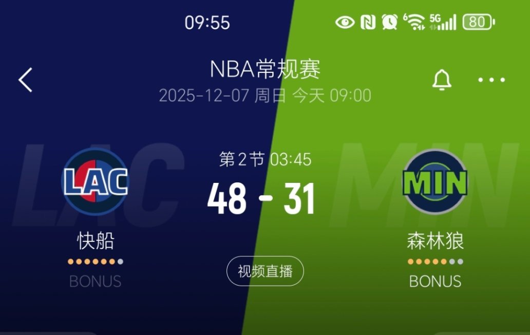 完了，输不了了新赛季篮不住快船vs森林狼