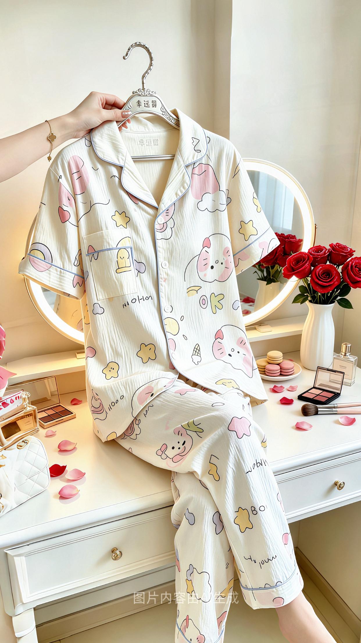 家居服的实用性 好看舒服的家居服套装 睡衣怎么穿好看 少女系列家居服 ...