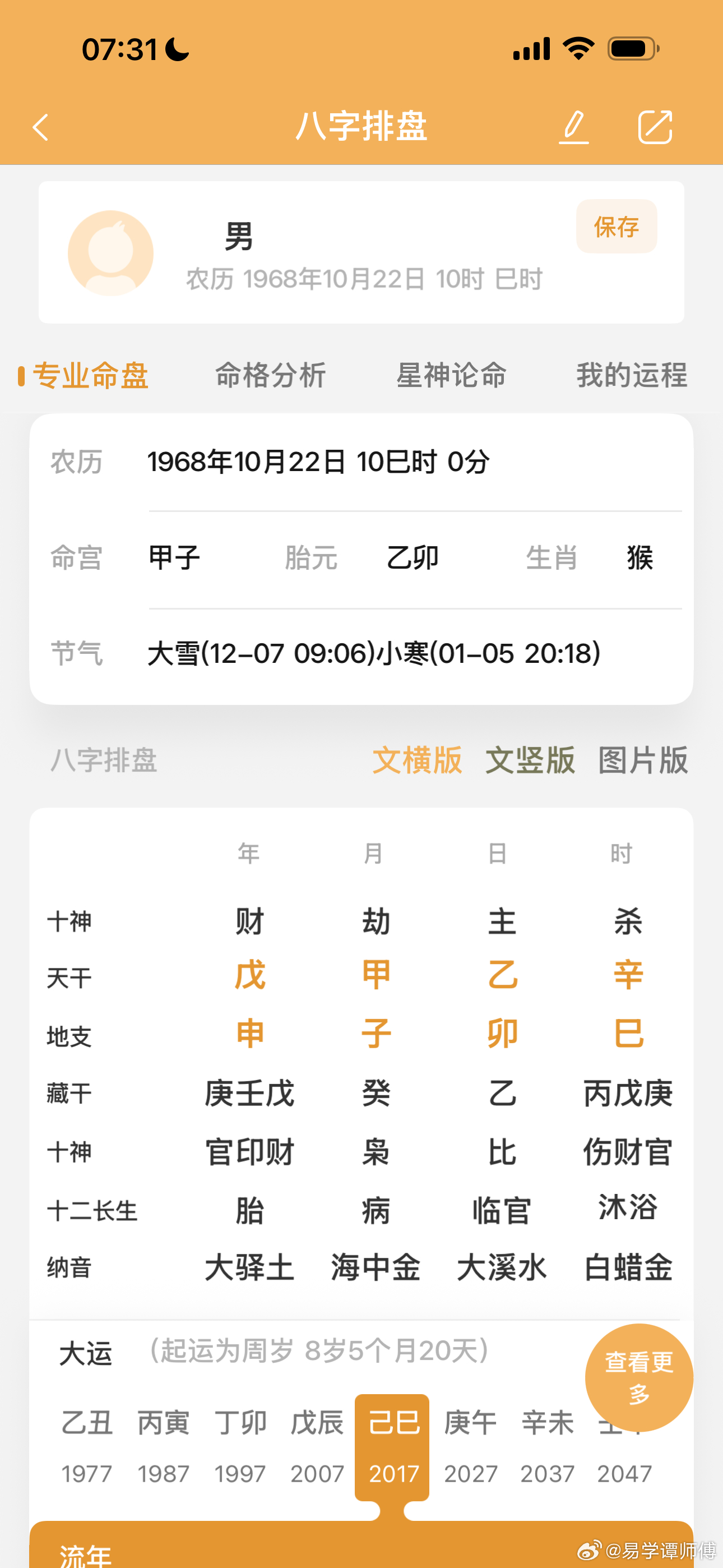 六亲缘薄的八字自幼被抱养，十三岁时养父意外死亡，养母改嫁。剩他一个人孤苦伶仃吃白