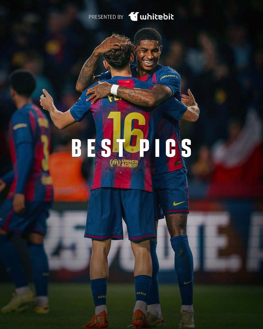 巴萨3比1埃尔切 全场图集📸[揣手]主教练两手一叉，主场三分顺利拿下✌🏻巴萨