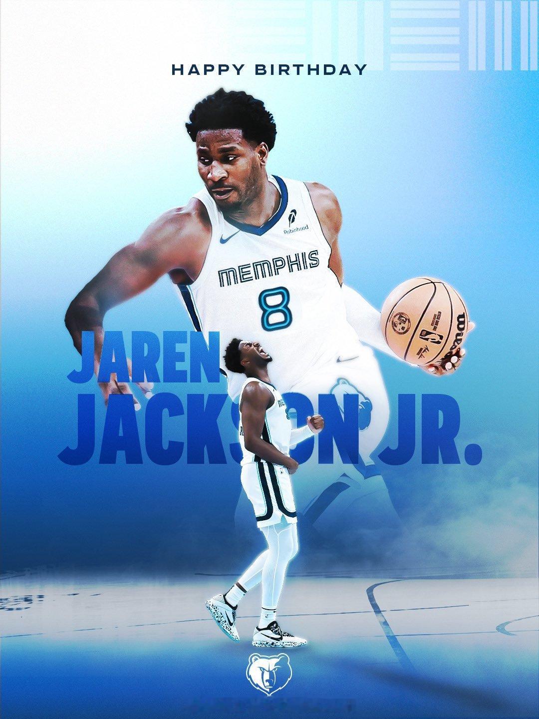 生日快乐8号的3J，希望下赛季再硬一点！[加油]孟菲斯灰熊nba ​​​