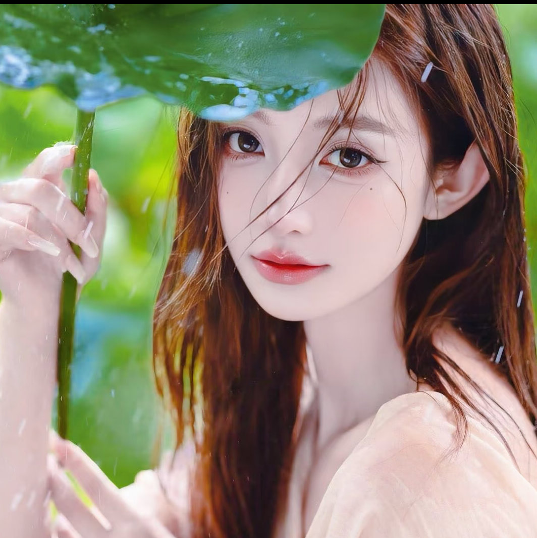 温柔治愈系|清新系|女生头像撞见你裹着一身青雾站在繁花里的那一刻，我忽然懂了世间