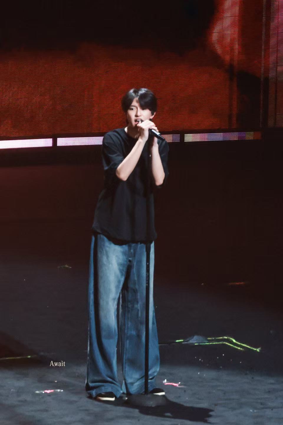 穆祉丞演唱会彩排穆祉丞巡演彩排穆祉丞诸暨彩排 