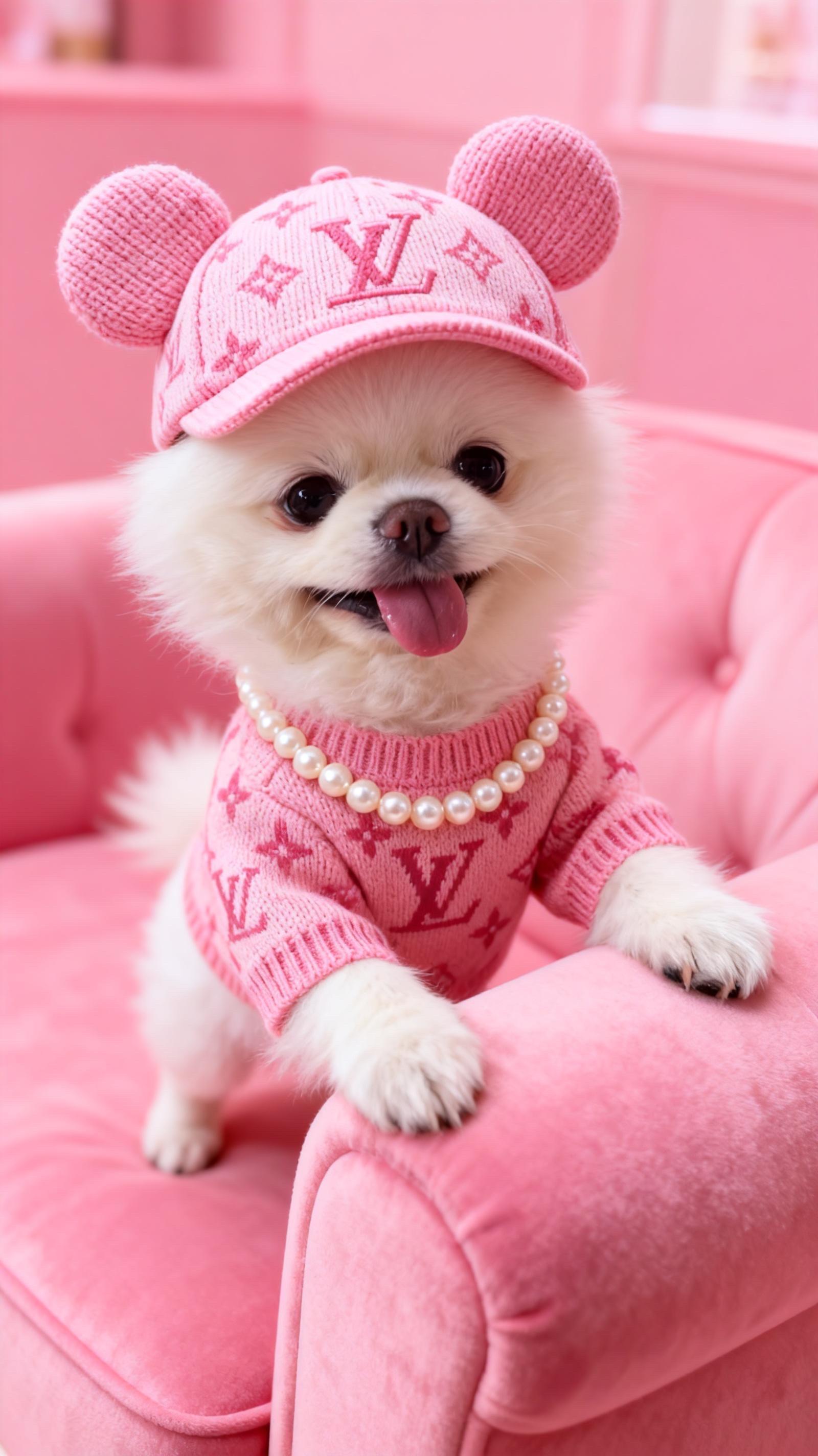 粉装百货沙发景