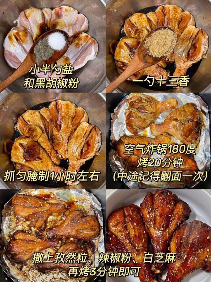 两个女生直接炫完三个大鸡腿！太香了！ 