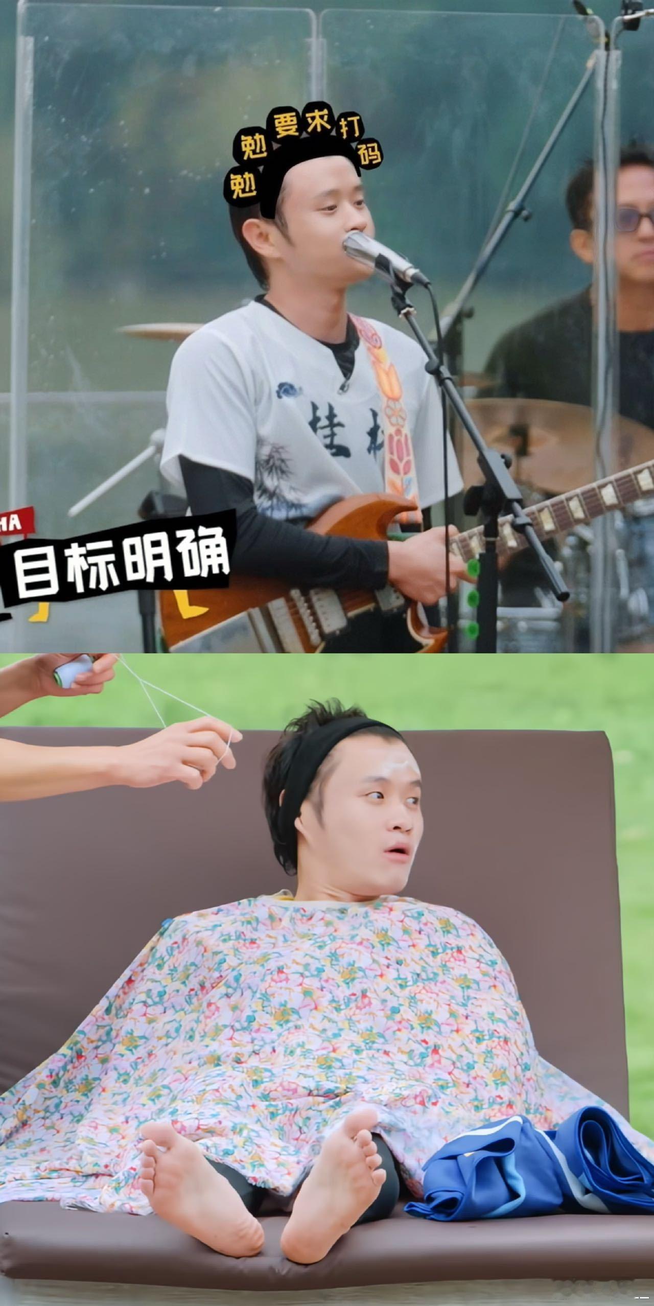 王勉发际线王勉多大就快秃头了看五哈真的被王勉的发际线笑到上头，发量问题简直是他逃