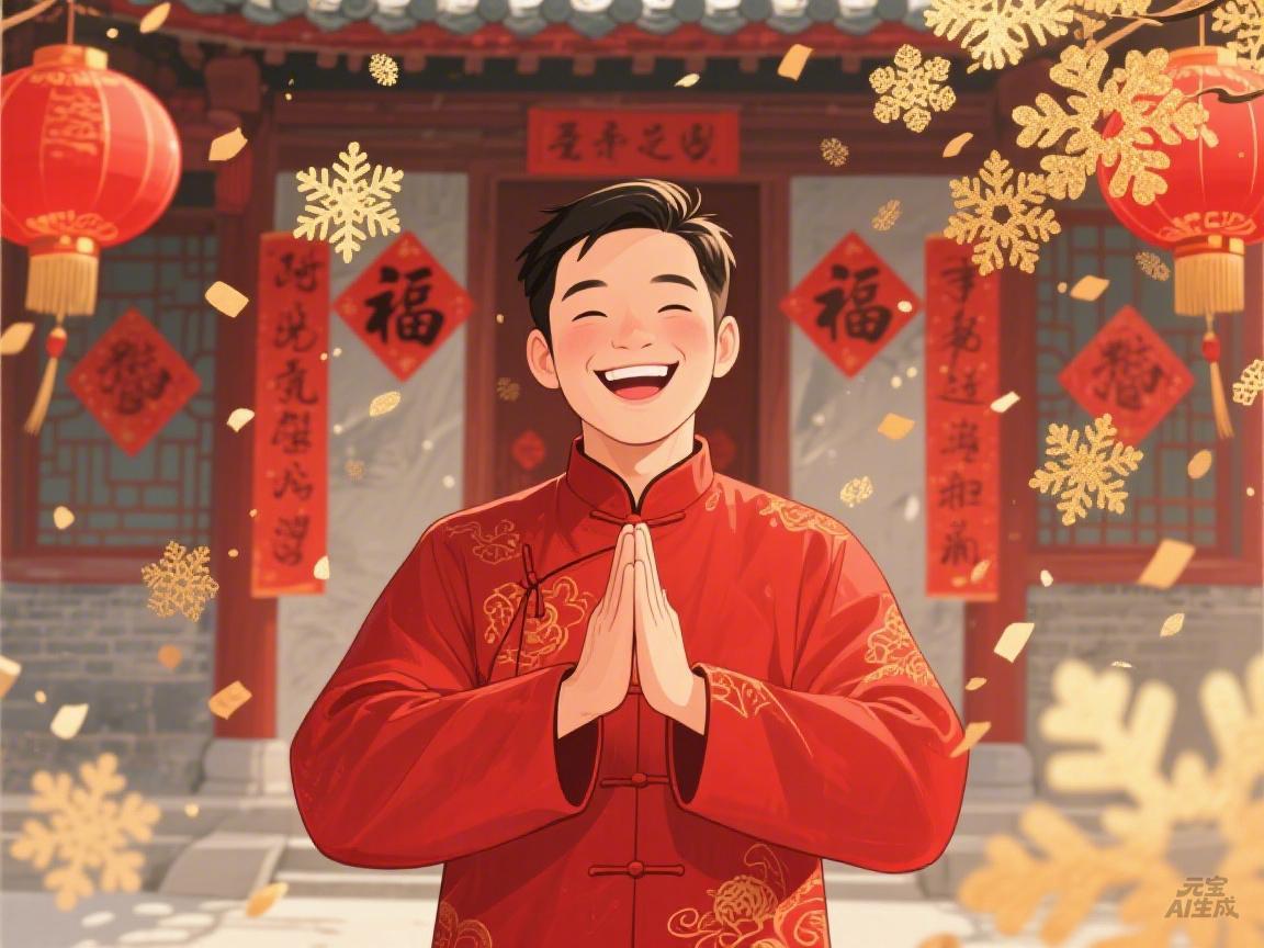 描写拜年的诗句有哪些?经典拜年诗句TOP5

2. “鼓角梅花添一部，五更欢笑拜