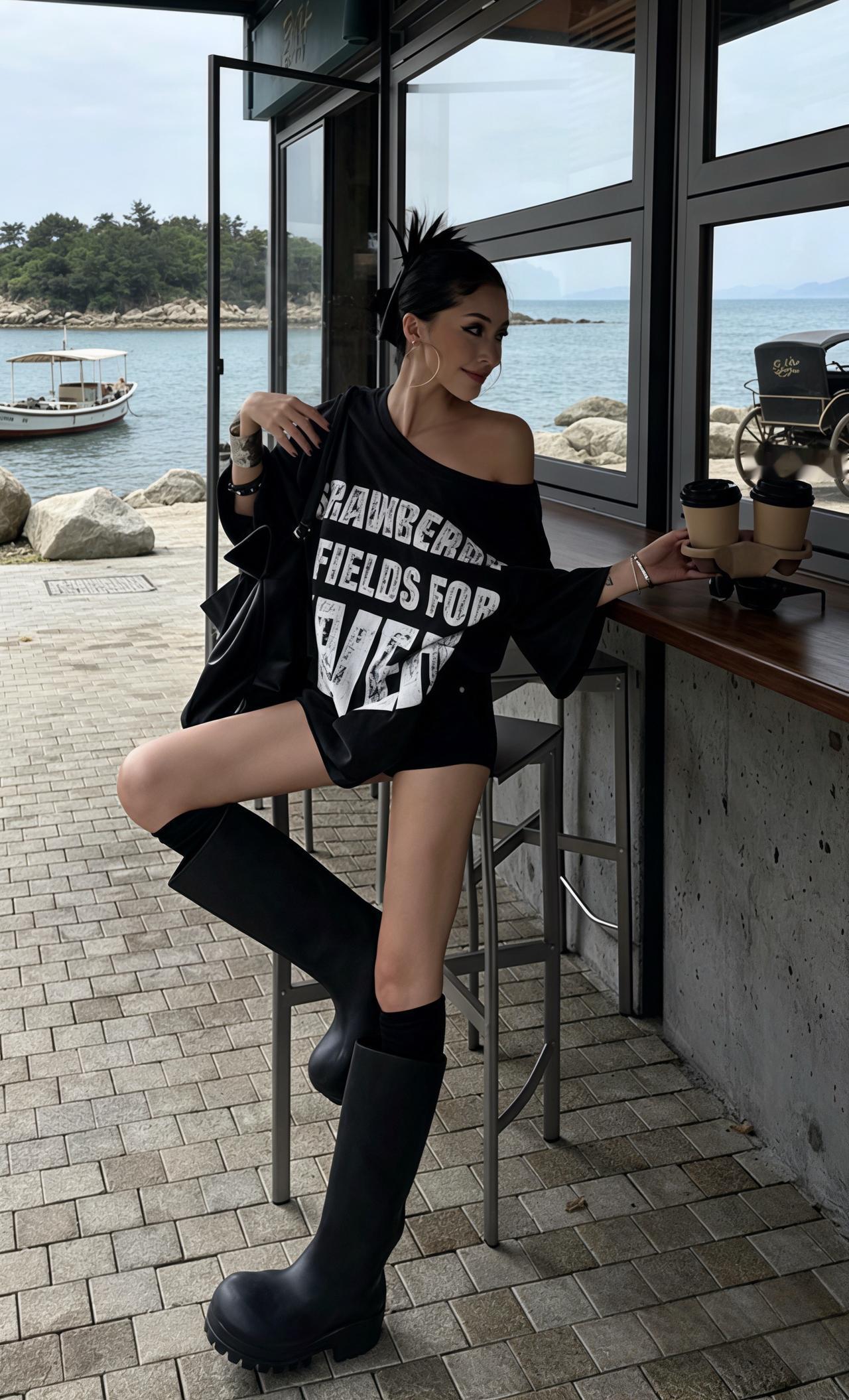 又飒又酷的慵懒风ootd 御姐