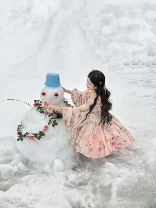 谁能想到我在福建的6月玩雪