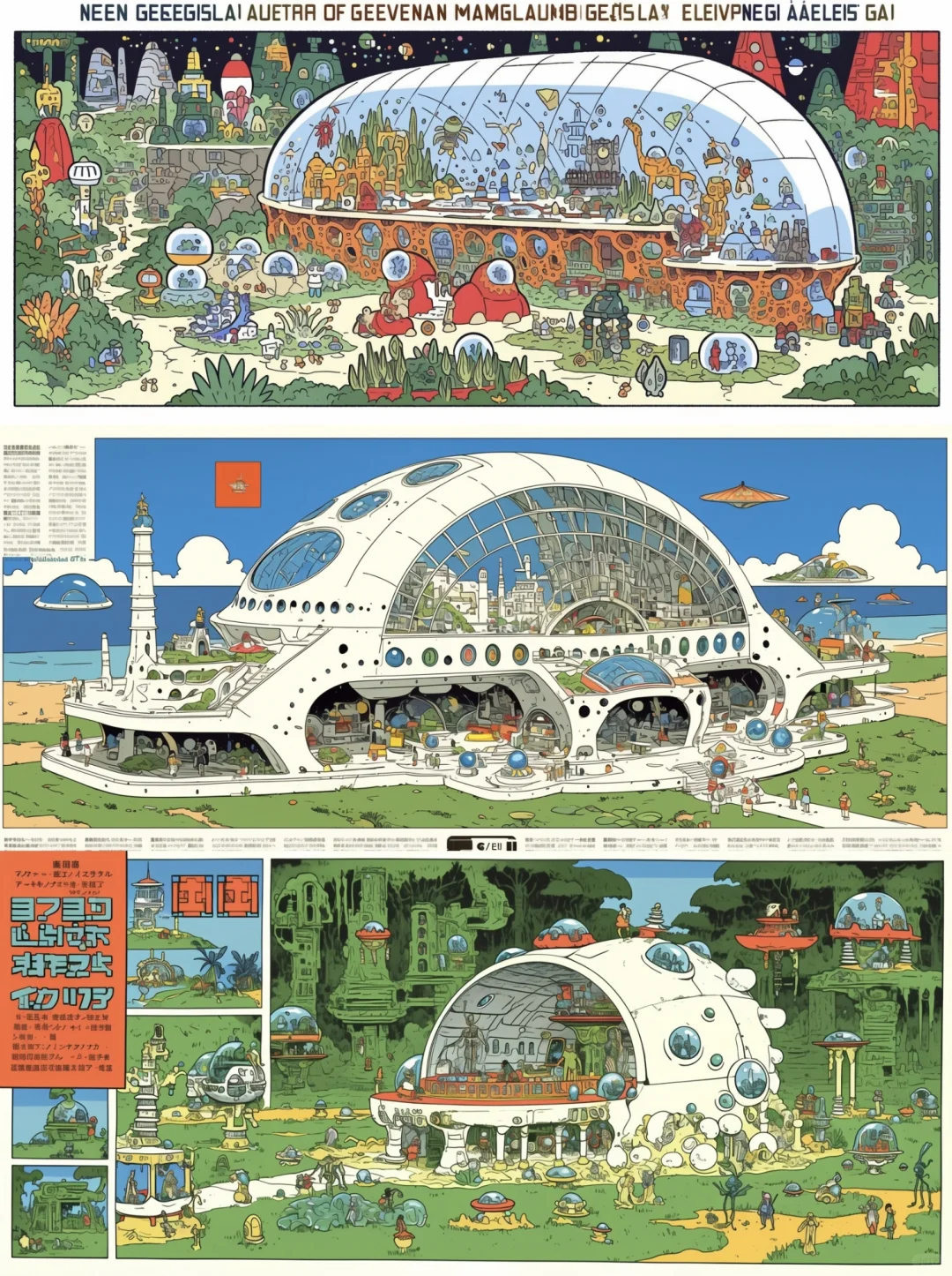后太空时代居住革命/赛博乌托邦的答案