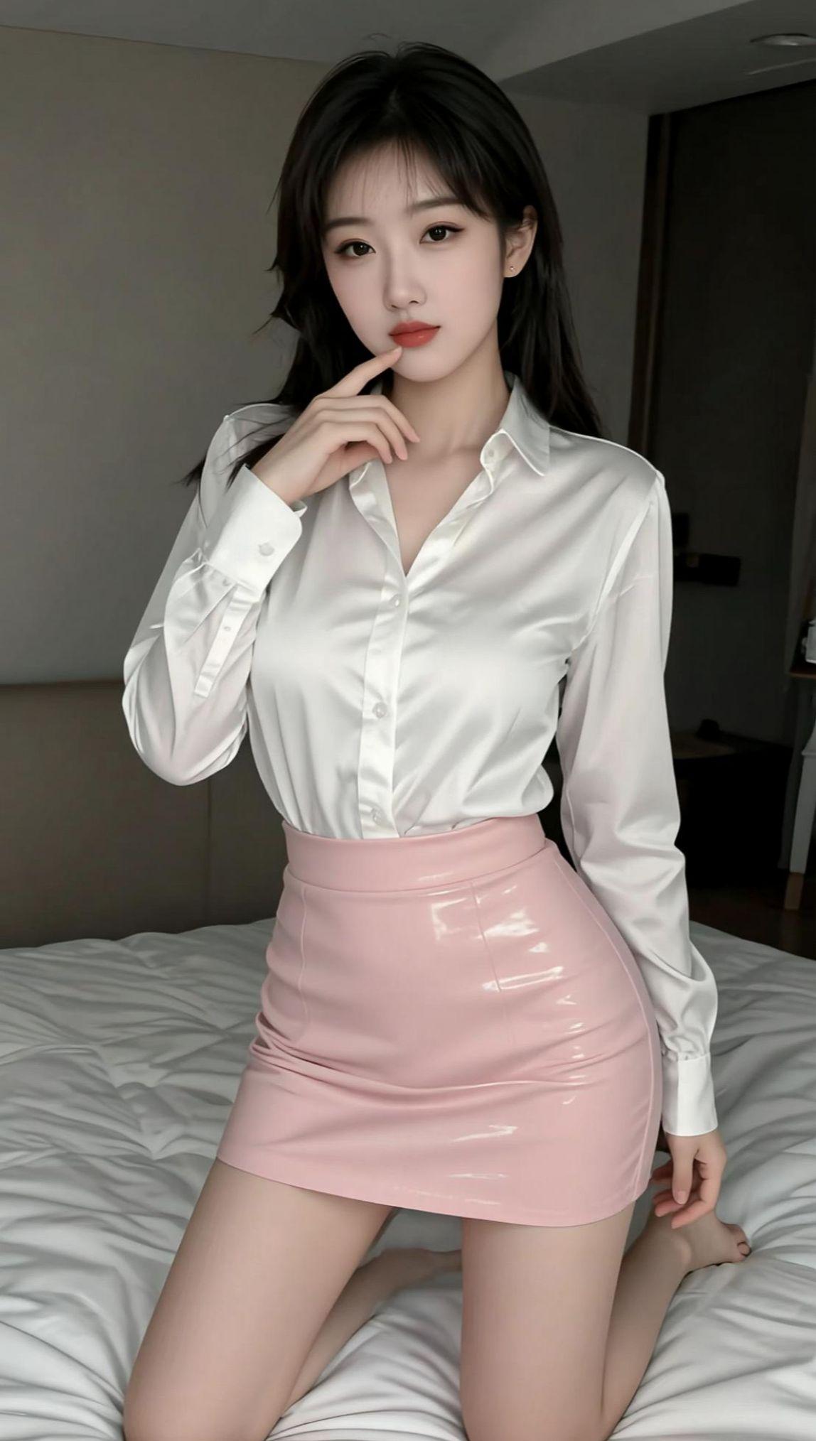 AI丝光衬衣写真 抖音ai创作